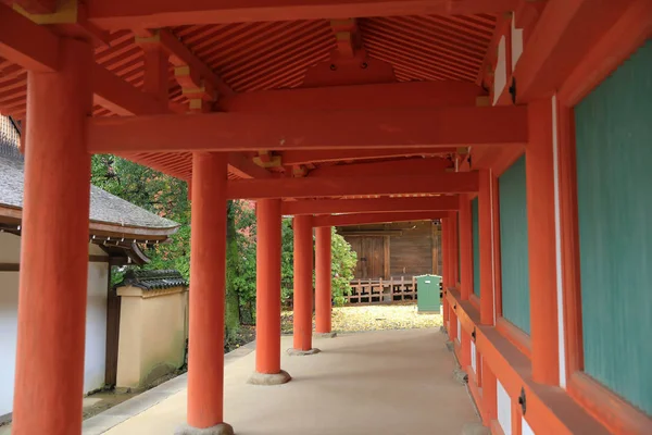 Kasuga Taisha Santuário é famoso por suas lanternas — Fotografia de Stock