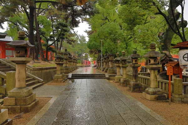 Temple Sumiyoshi Taisha, Osaka, Japon — Photo