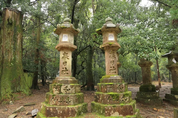 nara içinde taş fenerler