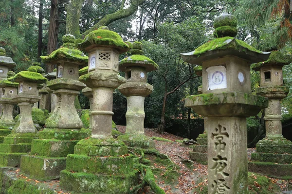 nara içinde taş fenerler