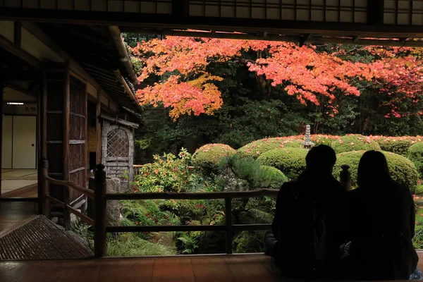 Estação de outono de templo de Shisen-do — Fotografia de Stock