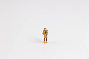 eğlenceli mini insanlara beyaz tahta