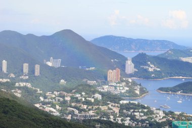 Hong kong Güney Bölge Mount Nicholson görüntülemek