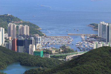 Hong kong Güney Bölge Mount Nicholson görüntülemek