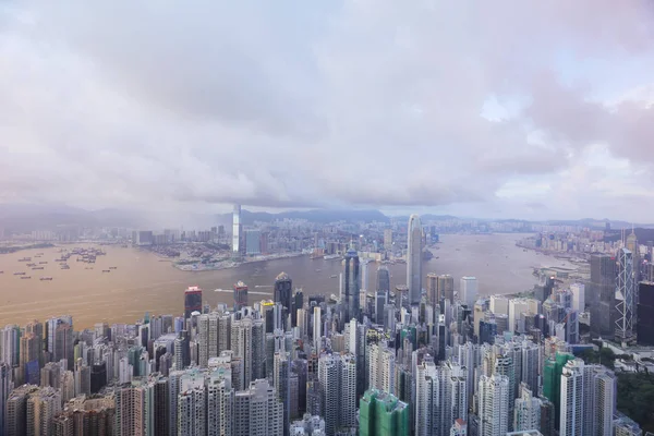 En yüksek Hong Kong kentsel mimari