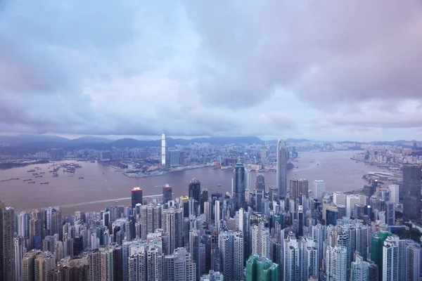 Hong Kong victoria Limanı geceleri