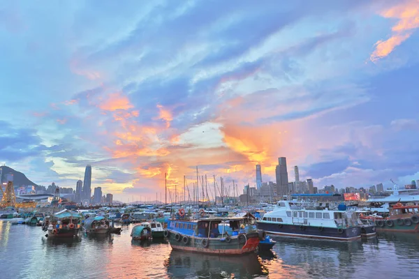 Causeway Bay tifón refugio, Victoria Park rd — Foto de Stock