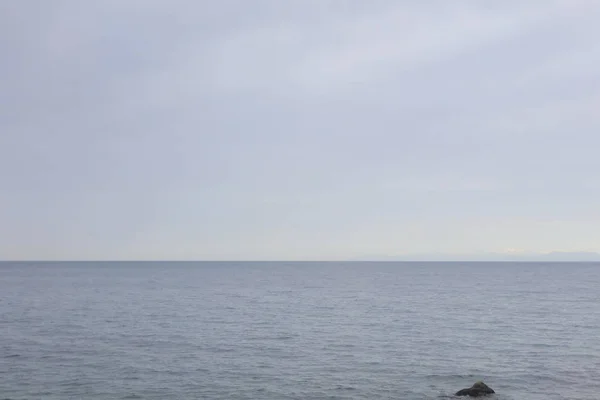 Vue du train de Otaru à Sapporo, Hokkaido, Japon . — Photo