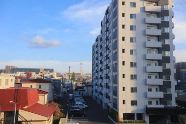 Asahikawa tren görünümünü