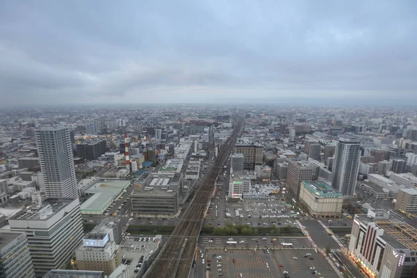 Uno de los destinos turísticos más populares de Sapporo — Foto de Stock