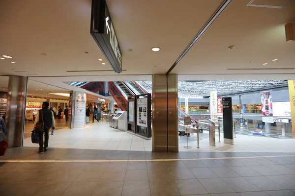 Vista interior do Novo Aeroporto de Chitose, Hokkaido — Fotografia de Stock