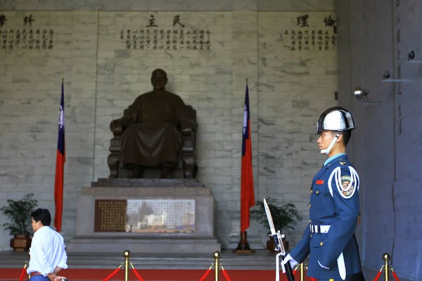 De Chiang Kai-Shek memorial hall, Taiwan — Stockfoto