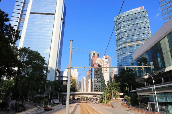 De dag tijd zomer op Admiraliteit, Hk — Stockfoto