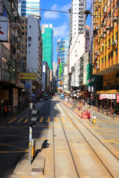 Der Des Voeux Road W, Hong kong — Stockfoto