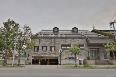 Otaru Hokkaido içinde şehir merkezinde, depo.