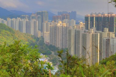 Görünüm Tseung Kwan O ustura Hill