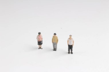 Min rakam kırpma beyaz zemin üzerine