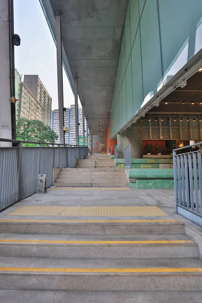Plaza de la Juventud en Chai Wan en 2017 — Foto de Stock