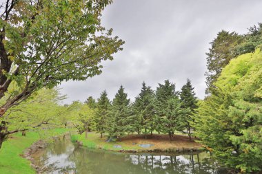 Sapporo, Japonya hokkaido Nakajima Park'ta