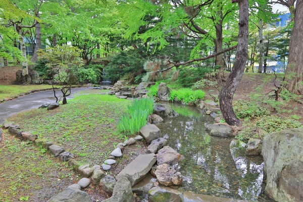 Nakajima parken vid Sapporo, hokkaido Japan — Stockfoto