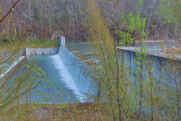 Rivière de Blue Pond Aoiike à Biei Hokkaido Japon — Photo