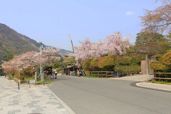 Kioto, Japón en la primavera en —  Fotos de Stock