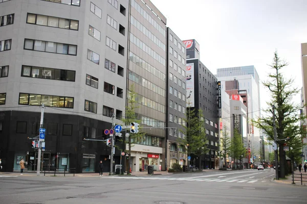 The Street view of Buildings around city — Stock Photo, Image