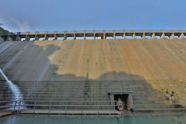 Dam at Aberdeen Lower Reservoir 2017 hk — Stock Photo, Image