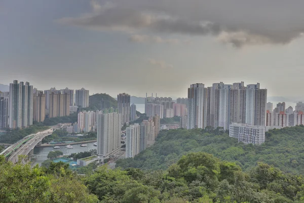 在班茨山的香港南区的看法 — 图库照片