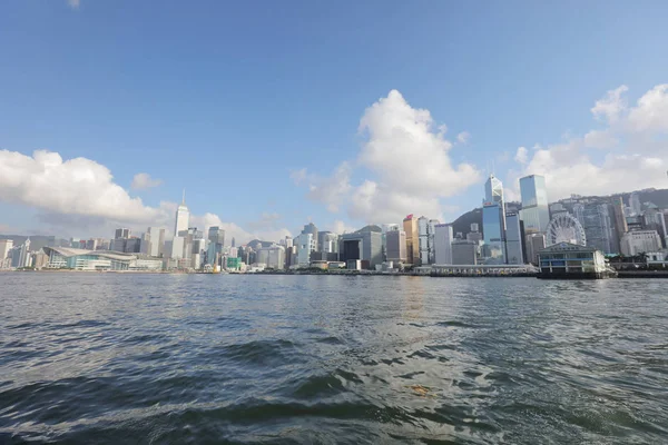 Σημείο για λήψη φωτογραφιών τοπίου στο Χονγκ Κονγκ — Φωτογραφία Αρχείου