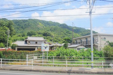  Iwakuni şehir görünümünü  