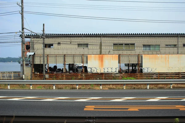 Campagna della Iwakuni bewteen Hiroshima — Foto Stock