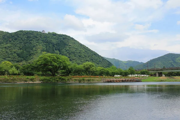 Nishiki řeka v Japonsku 2016 — Stock fotografie