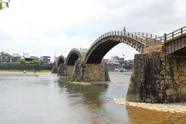 Puente Kintai, uno de los más antiguos de Japón — Foto de Stock