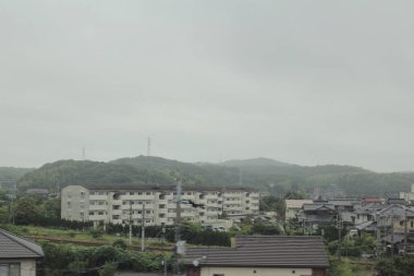 Yamaguchi tren tren manzaraya  