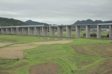 Tren Yamaguchi, çiftlik görünümünden 