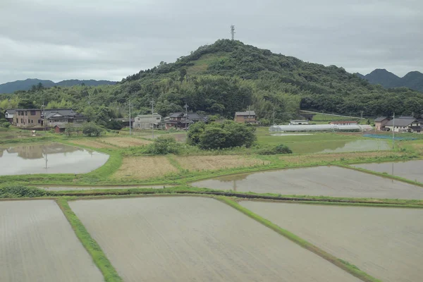 Tren Yamaguchi, çiftlik görünümünden 