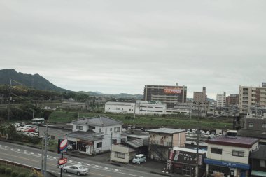 Yamaguchi tren tren manzaraya  