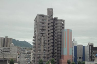 Yamaguchi tren tren manzaraya  