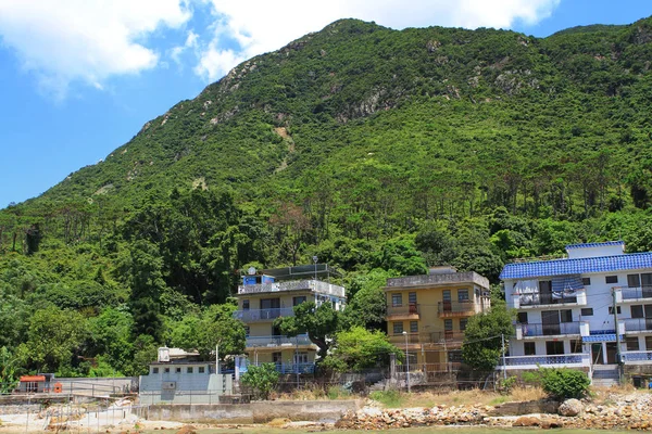 중국 낚시 마 타이 오, 홍콩에서에서 버려진된 집 — 스톡 사진