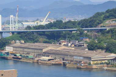 Onomichi şehir köprüsünde