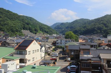 Hiroşima, tren penceresinden görünümü