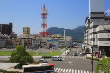 Mihara'ya görünümüyle Cityscape 