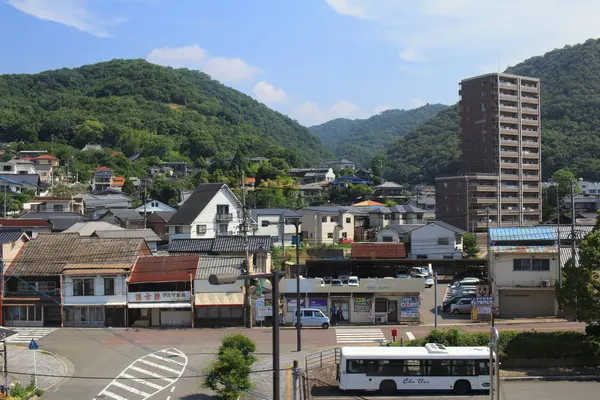 Stadtansichten mit mihara — Stockfoto