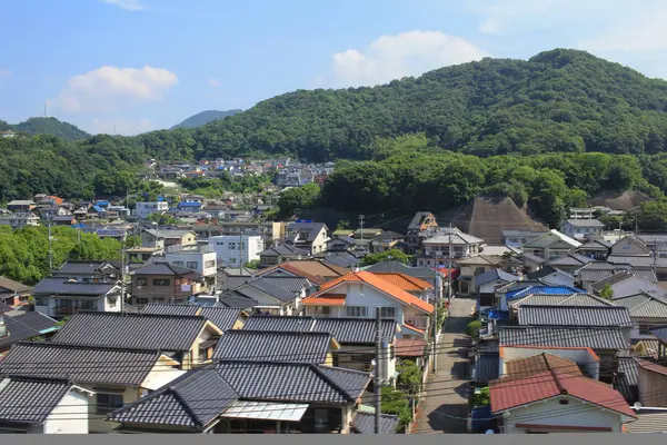 Architektura jest w prefekturze Hiroshima 2016 — Zdjęcie stockowe