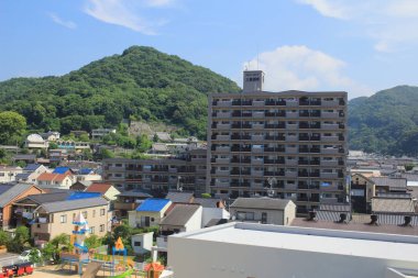 Hiroşima, tren penceresinden görünümü