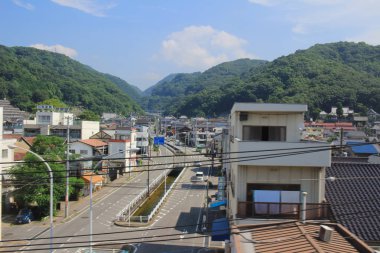 Hiroşima, tren penceresinden görünümü