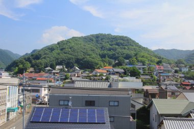 Hiroşima, tren penceresinden görünümü