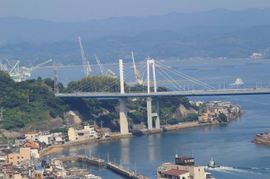 Onomichi şehir köprüsünde