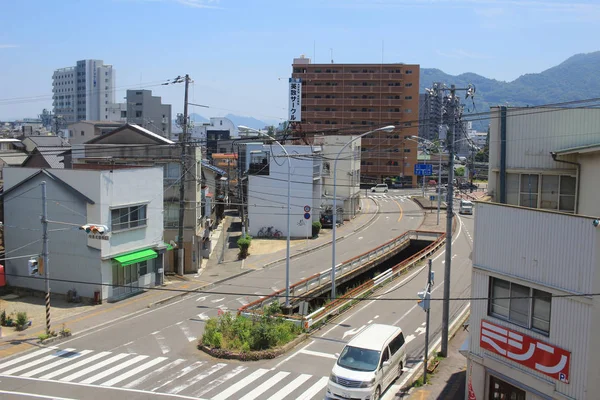 広島、車窓からの眺め — ストック写真